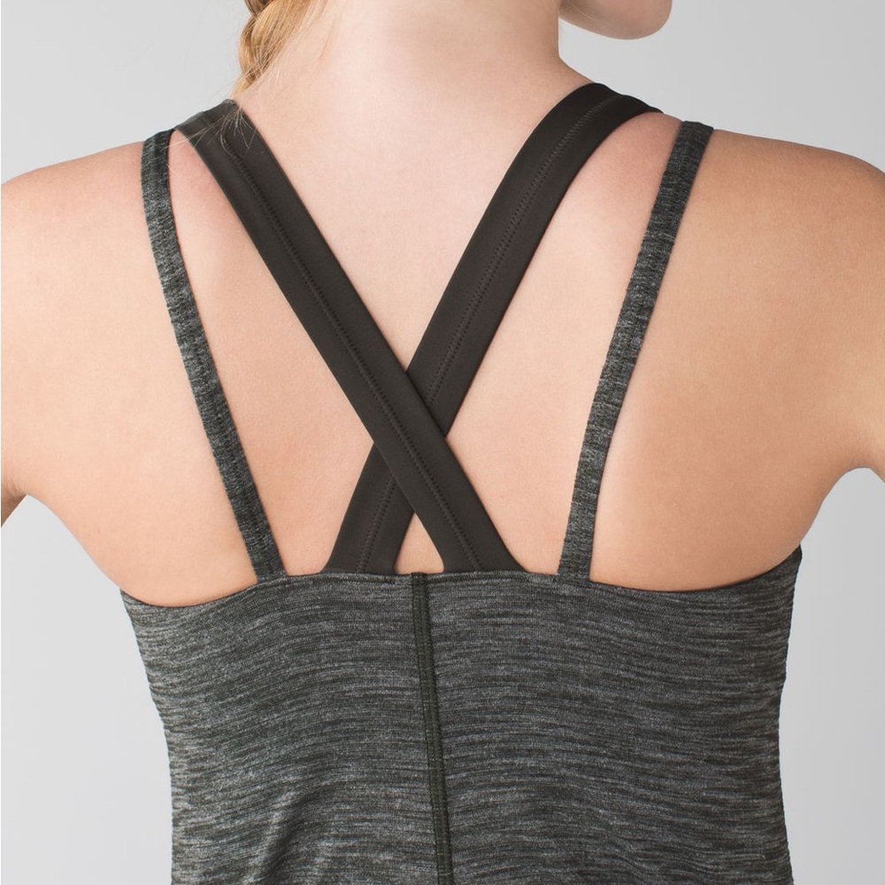 lululemon athletica Black Strappy Tank Top - Picture 3 of 11